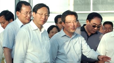 農(nóng)業(yè)農(nóng)村部黨組書記、部長韓長賦視察我公司